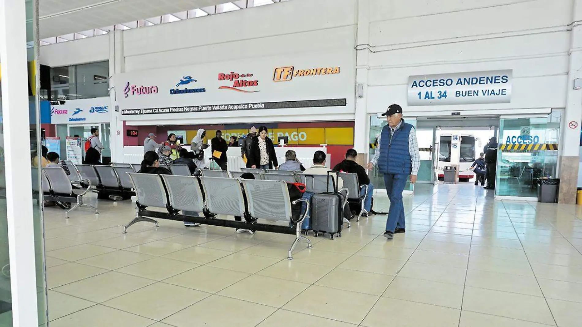 Central de autobuses de Zacatecas